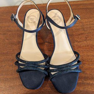I. Miller Womens Benny Heeled Sandals - NAVY - Size 7M